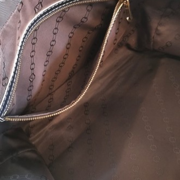 Louis Vuitton Tobago Navy Leather Carryall Weekend - Picture 8 of 8